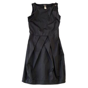 Miss Sixty black dress silky stretchy cotton blend Italian sleeveless medium